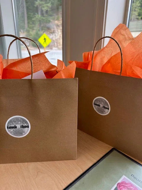 sustainable funk + fina products being packaged with love in whistler bc