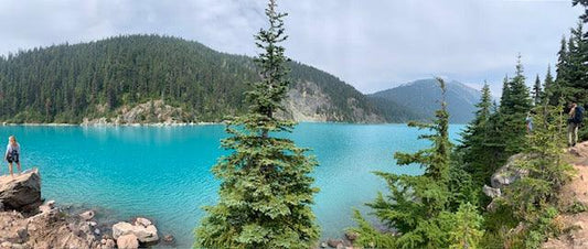 stunning alpine lake