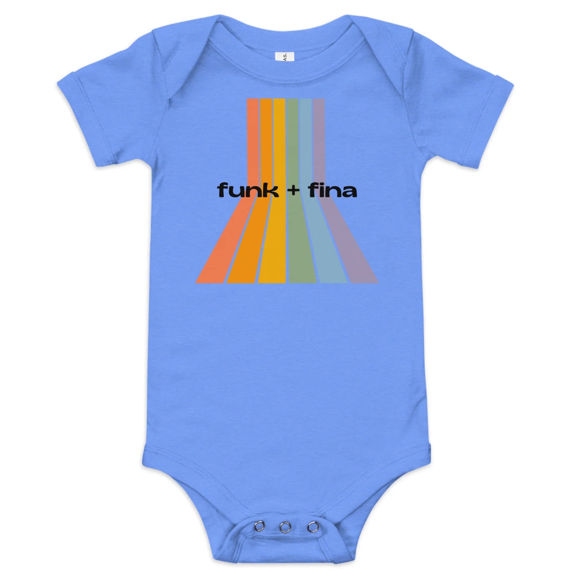 rainbow path | baby onesie - f u n k + f i n a