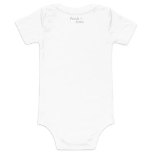 rainbow path | baby onesie - f u n k + f i n a