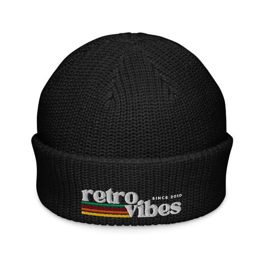 retro vibes | unisex fisherman beanie - f u n k + f i n a