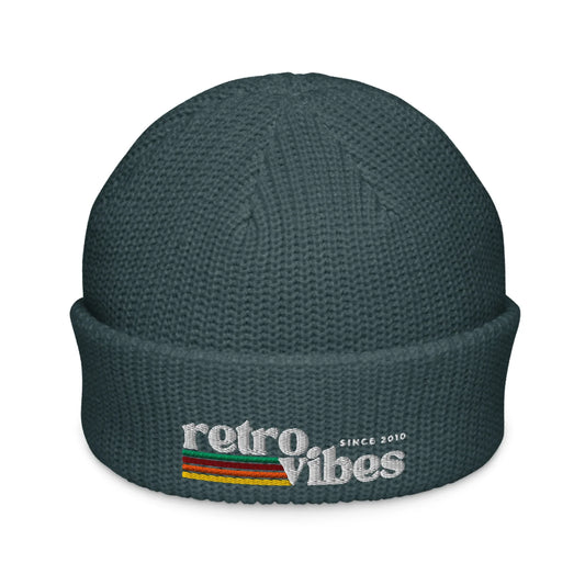 retro vibes | unisex fisherman beanie - f u n k + f i n a