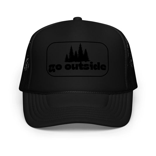 go outside trees | trucker hat - f u n k + f i n a
