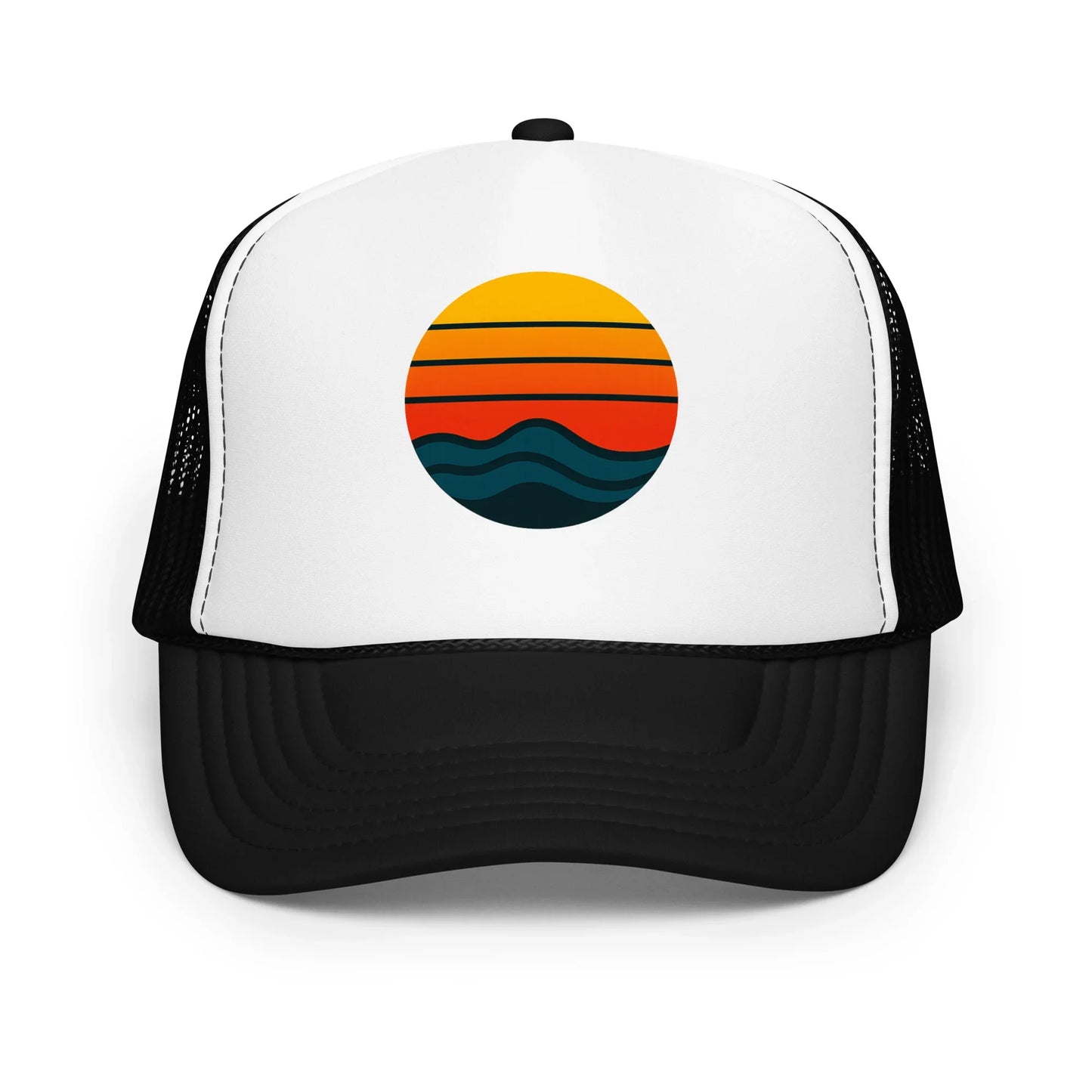 sunset waves | trucker hat - f u n k + f i n a