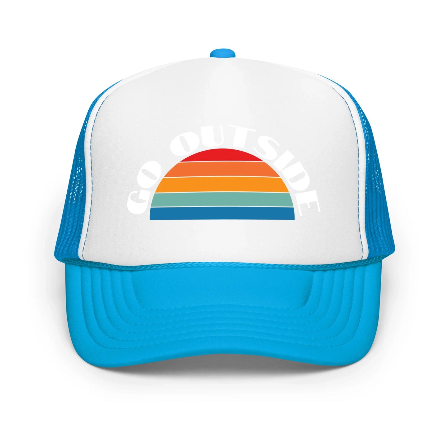 go outside | trucker hat - f u n k + f i n a
