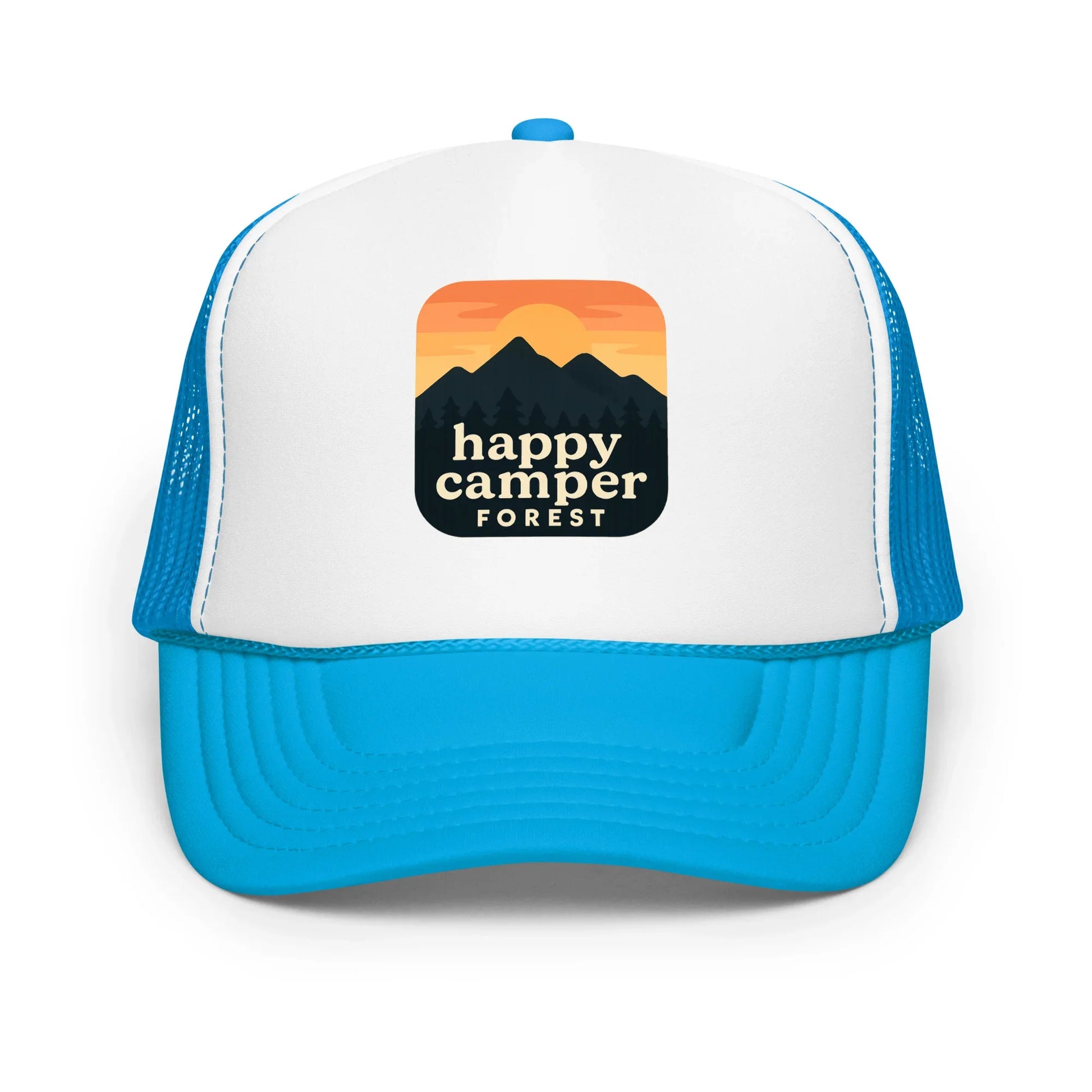happy camper sunset | trucker hat - f u n k + f i n a