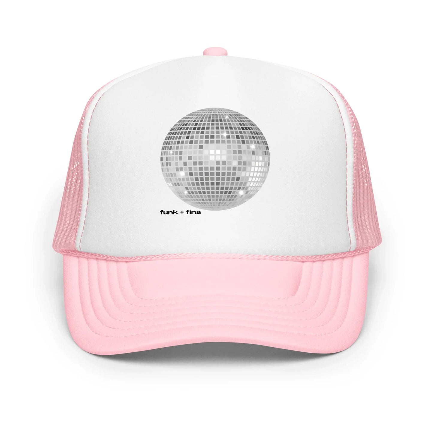 discoball | trucker hat - f u n k + f i n a