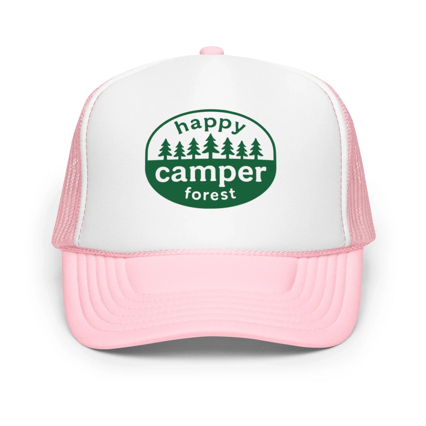 happy camper green forest | trucker hat - f u n k + f i n a