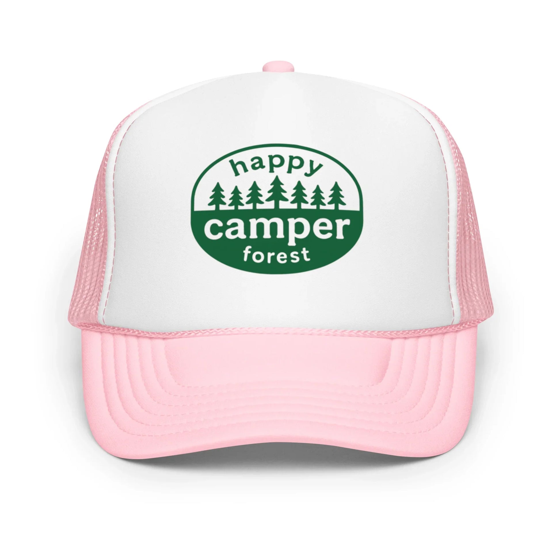 happy camper green forest | trucker hat - f u n k + f i n a