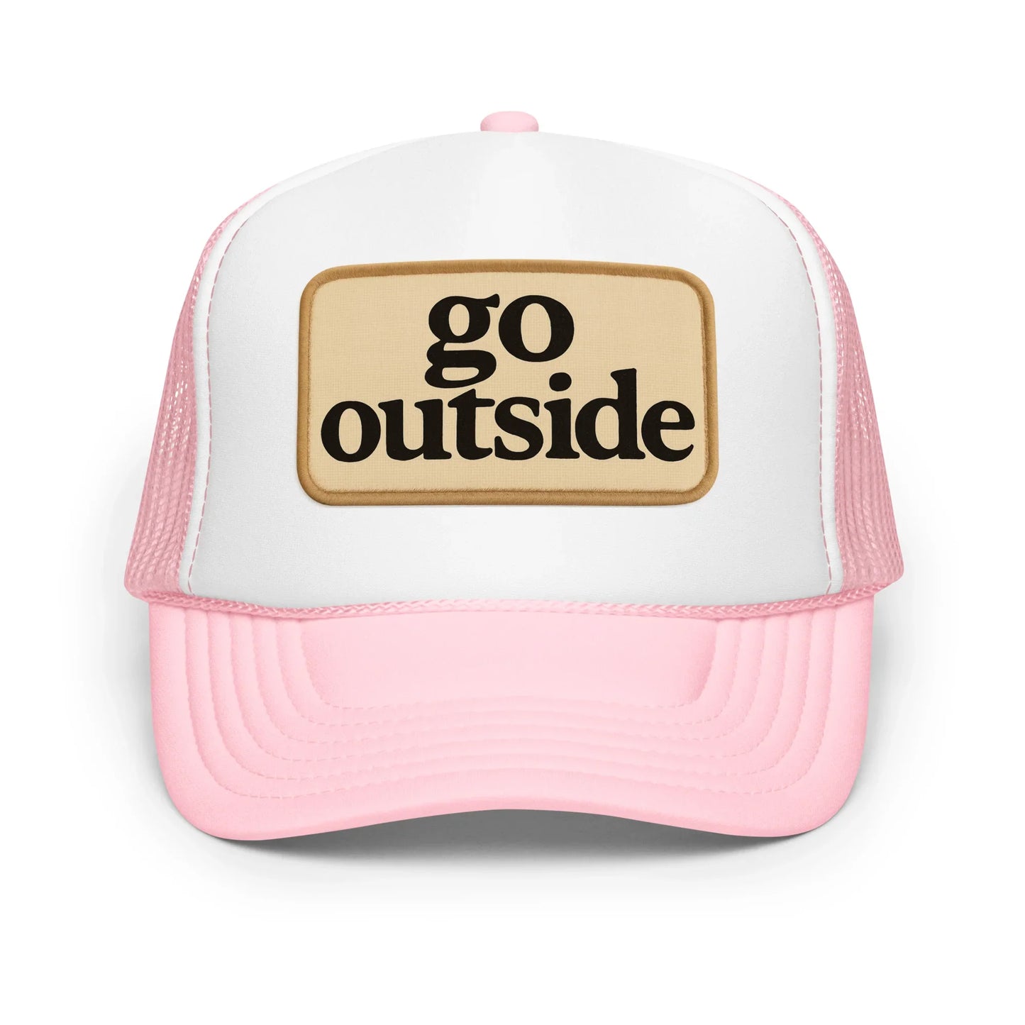 go outside patch | trucker hat - f u n k + f i n a