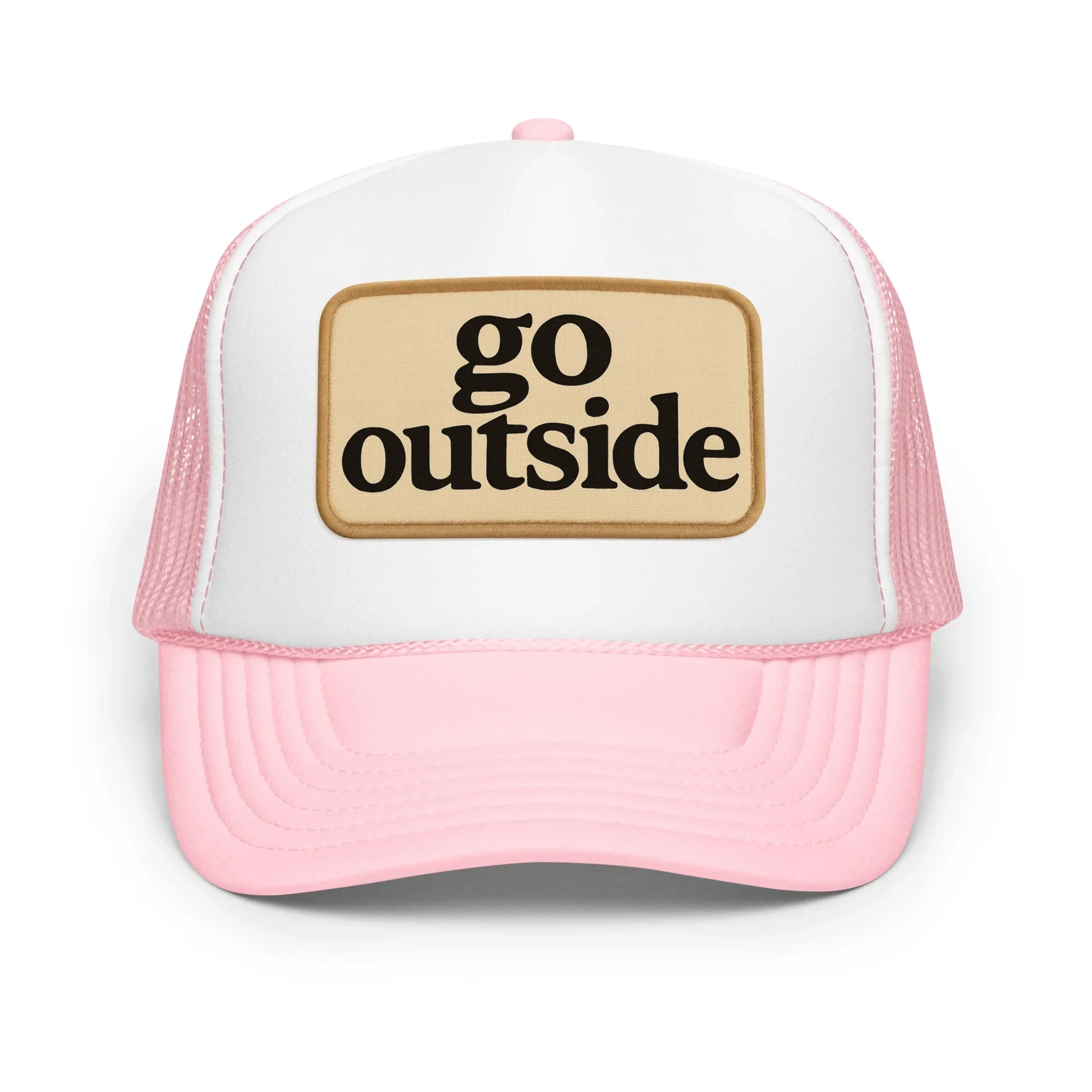 go outside patch | trucker hat - f u n k + f i n a