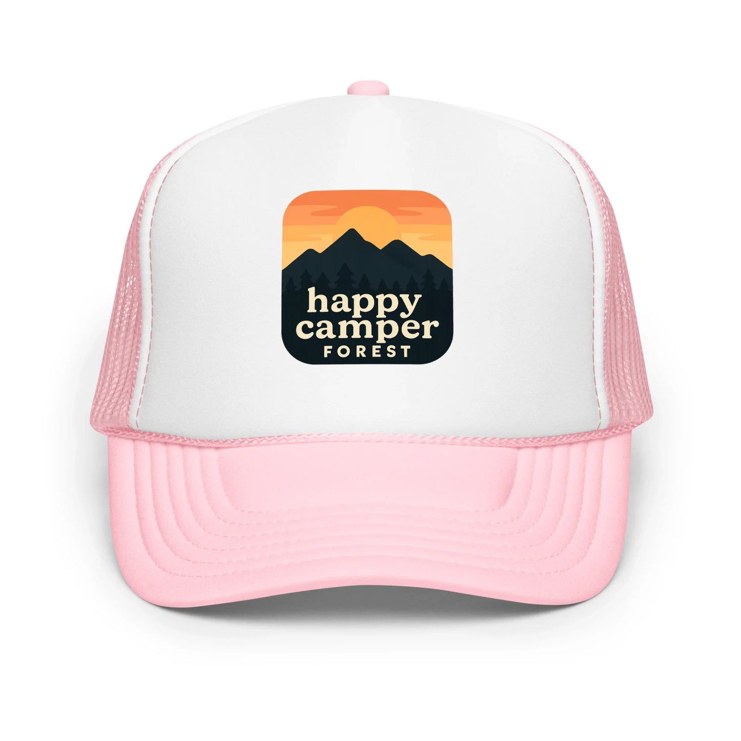 happy camper sunset | trucker hat - f u n k + f i n a