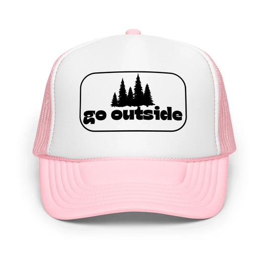 go outside trees | trucker hat - f u n k + f i n a