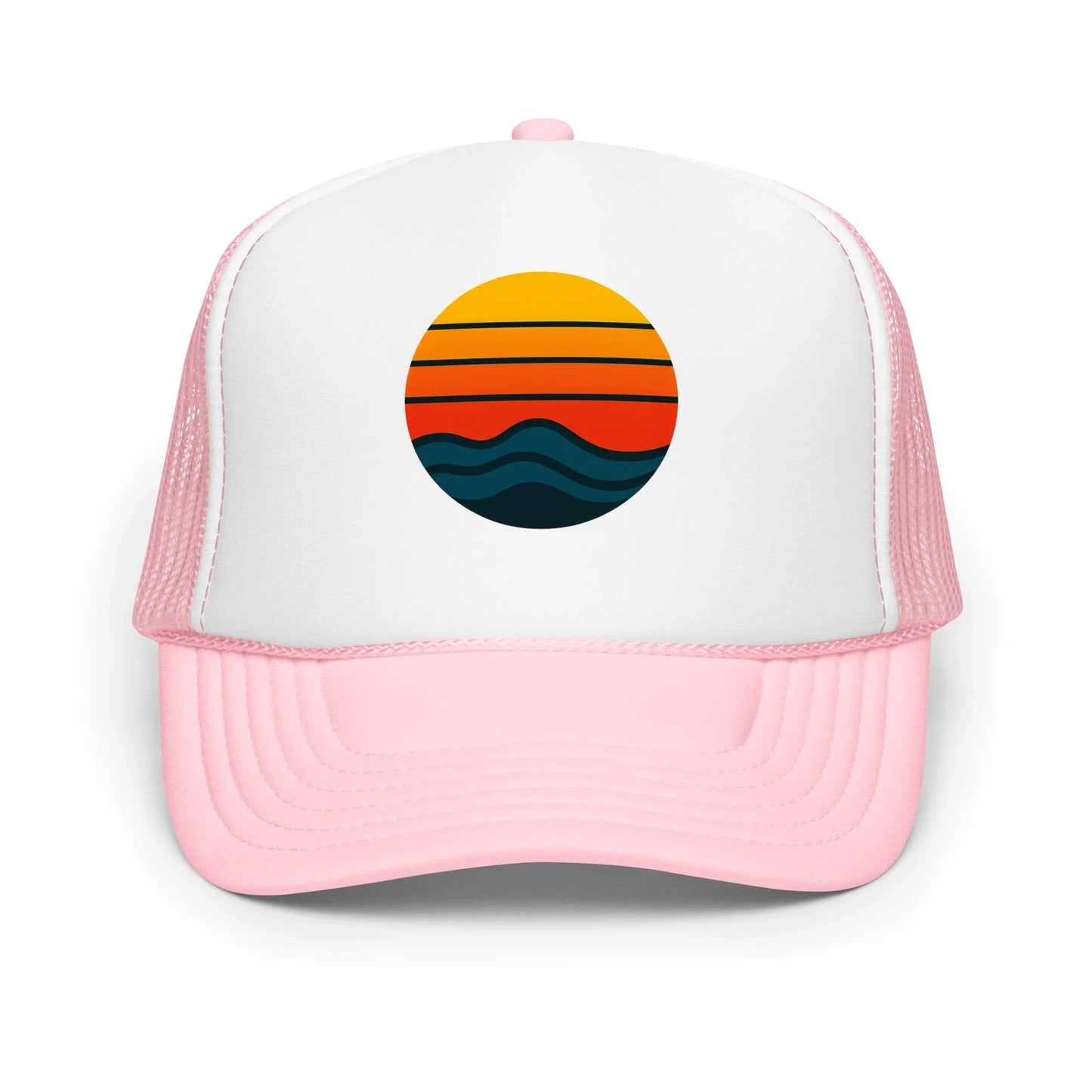 sunset waves | trucker hat - f u n k + f i n a