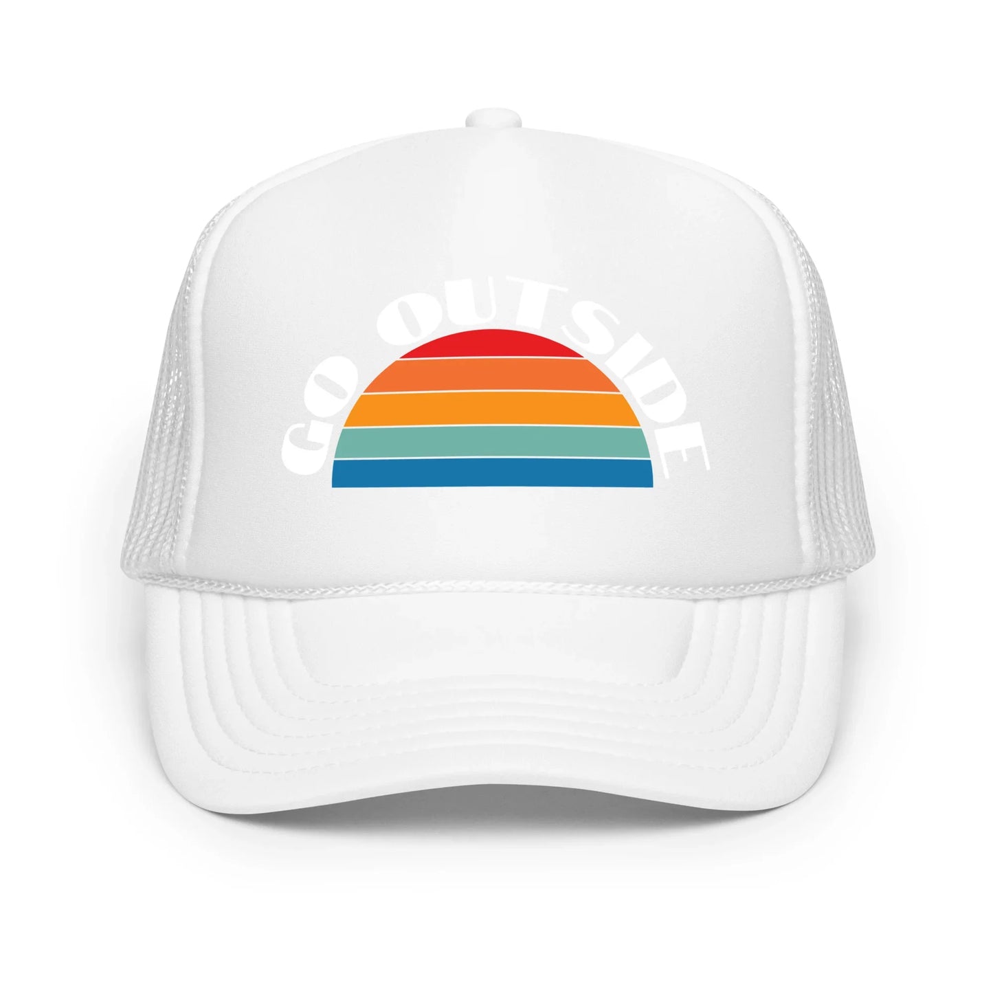 go outside | trucker hat - f u n k + f i n a