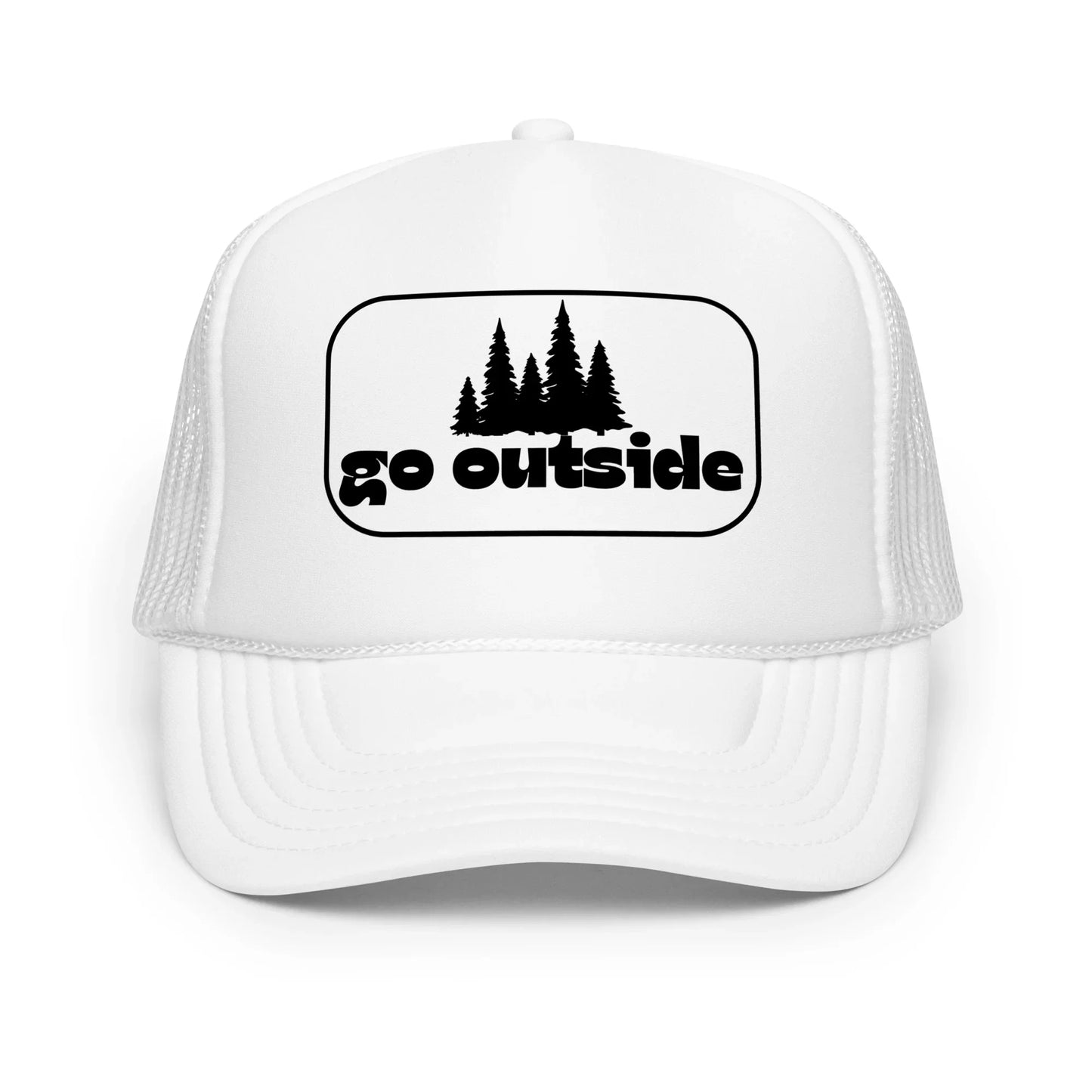 go outside trees | trucker hat - f u n k + f i n a