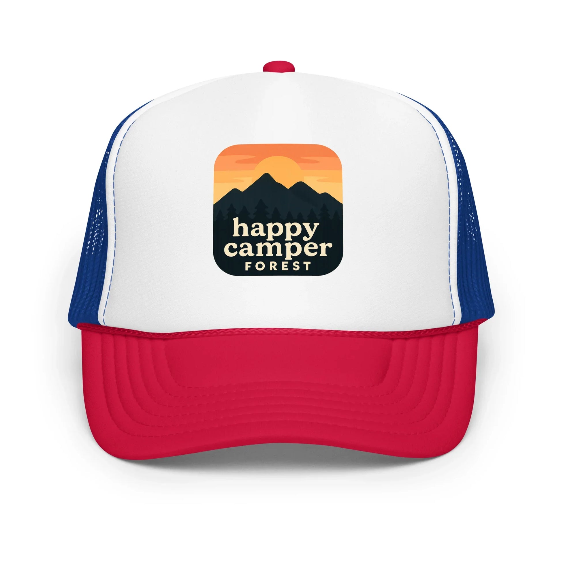 happy camper sunset | trucker hat - f u n k + f i n a