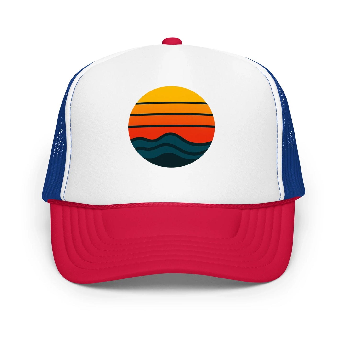 sunset waves | trucker hat - f u n k + f i n a
