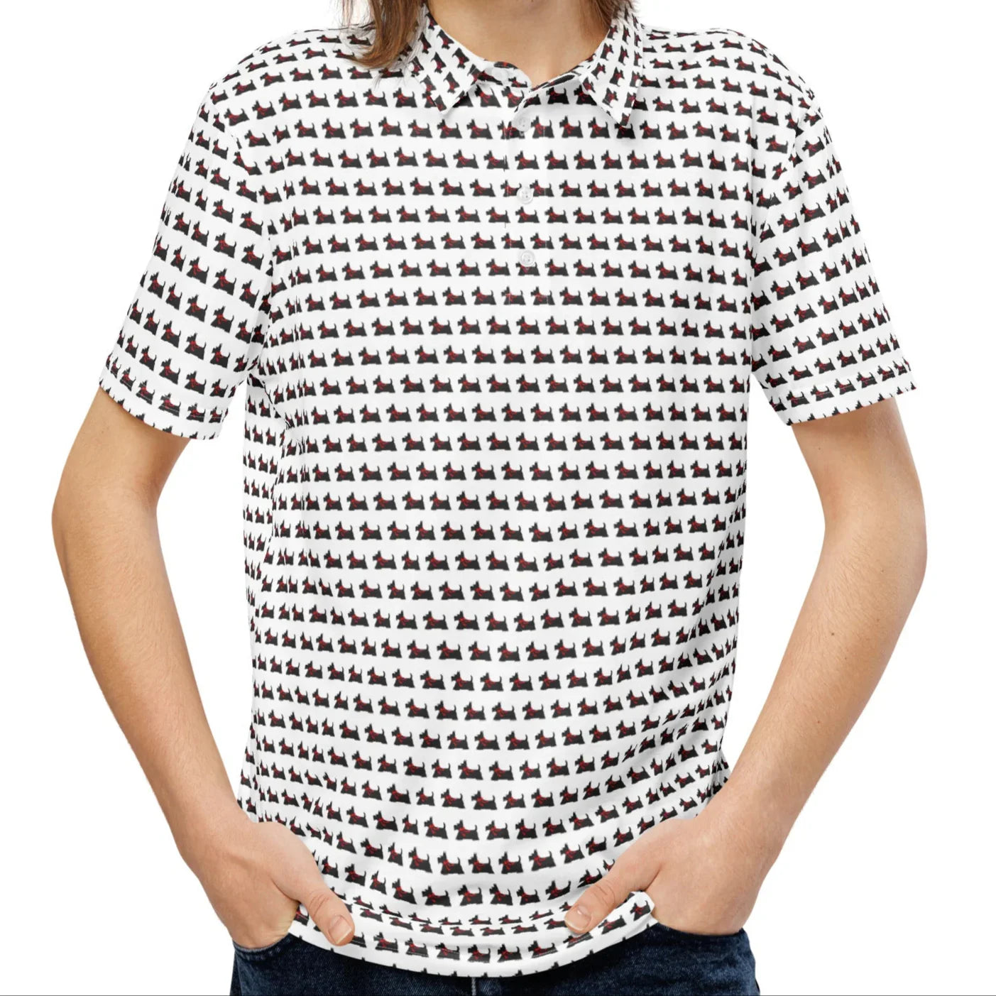 scotties galore | slim fit polo - f u n k + f i n a