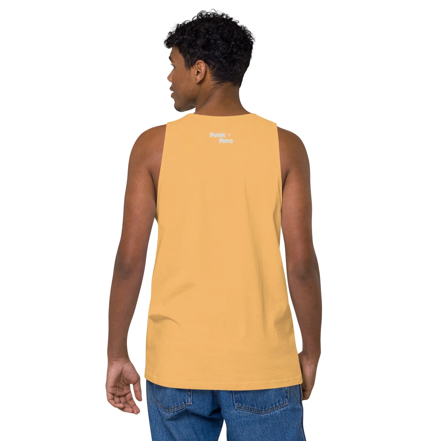 discoball | premium cotton tank top - f u n k + f i n a