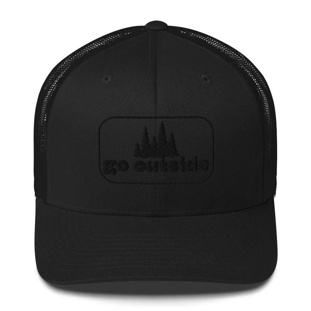 go outside frame | trucker cap - f u n k + f i n a