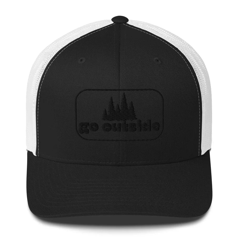 go outside frame | trucker cap - f u n k + f i n a