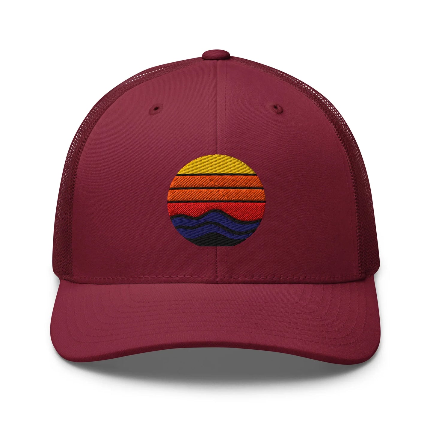 sunset waves | trucker cap - f u n k + f i n a