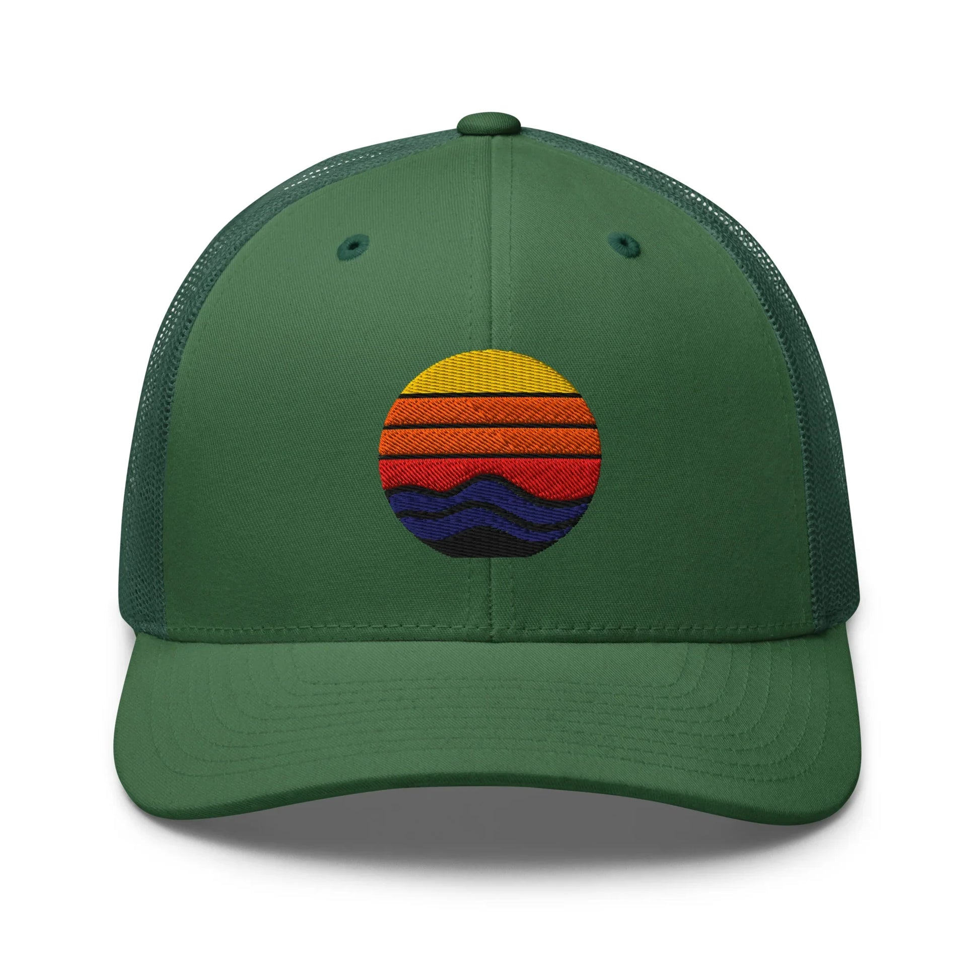 sunset waves | trucker cap - f u n k + f i n a