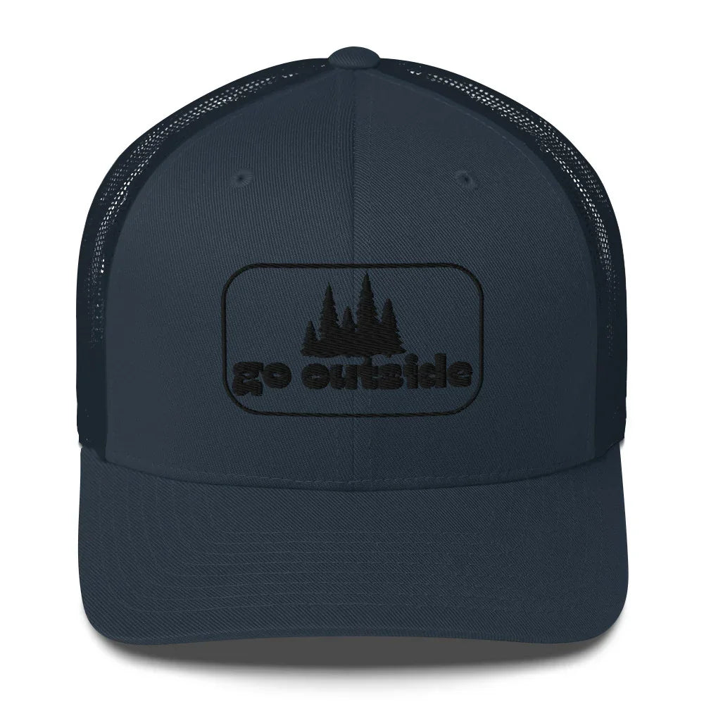 go outside frame | trucker cap - f u n k + f i n a