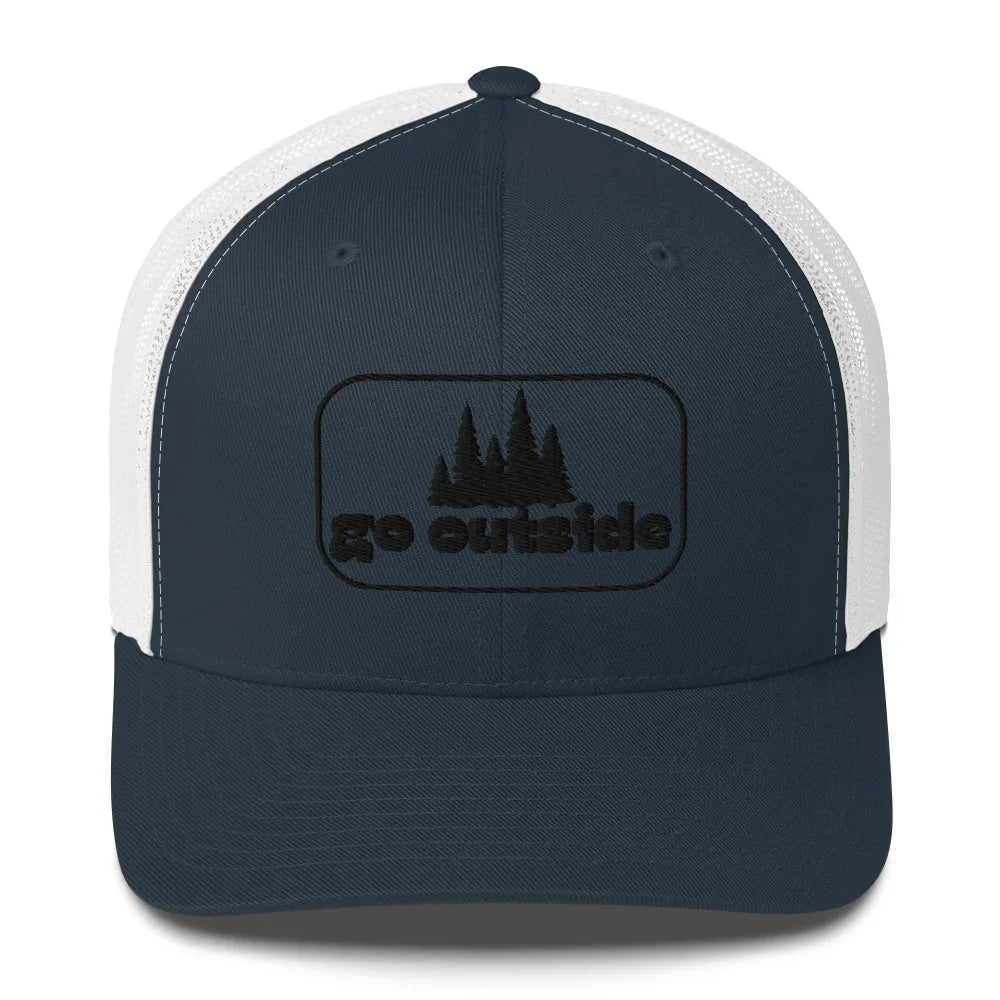 go outside frame | trucker cap - f u n k + f i n a