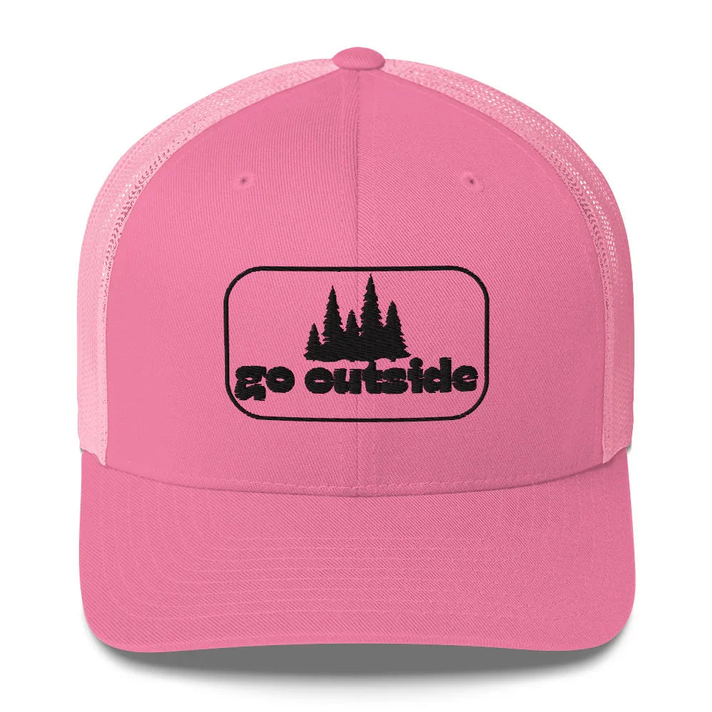 go outside frame | trucker cap - f u n k + f i n a
