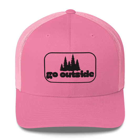 go outside frame | trucker cap - f u n k + f i n a