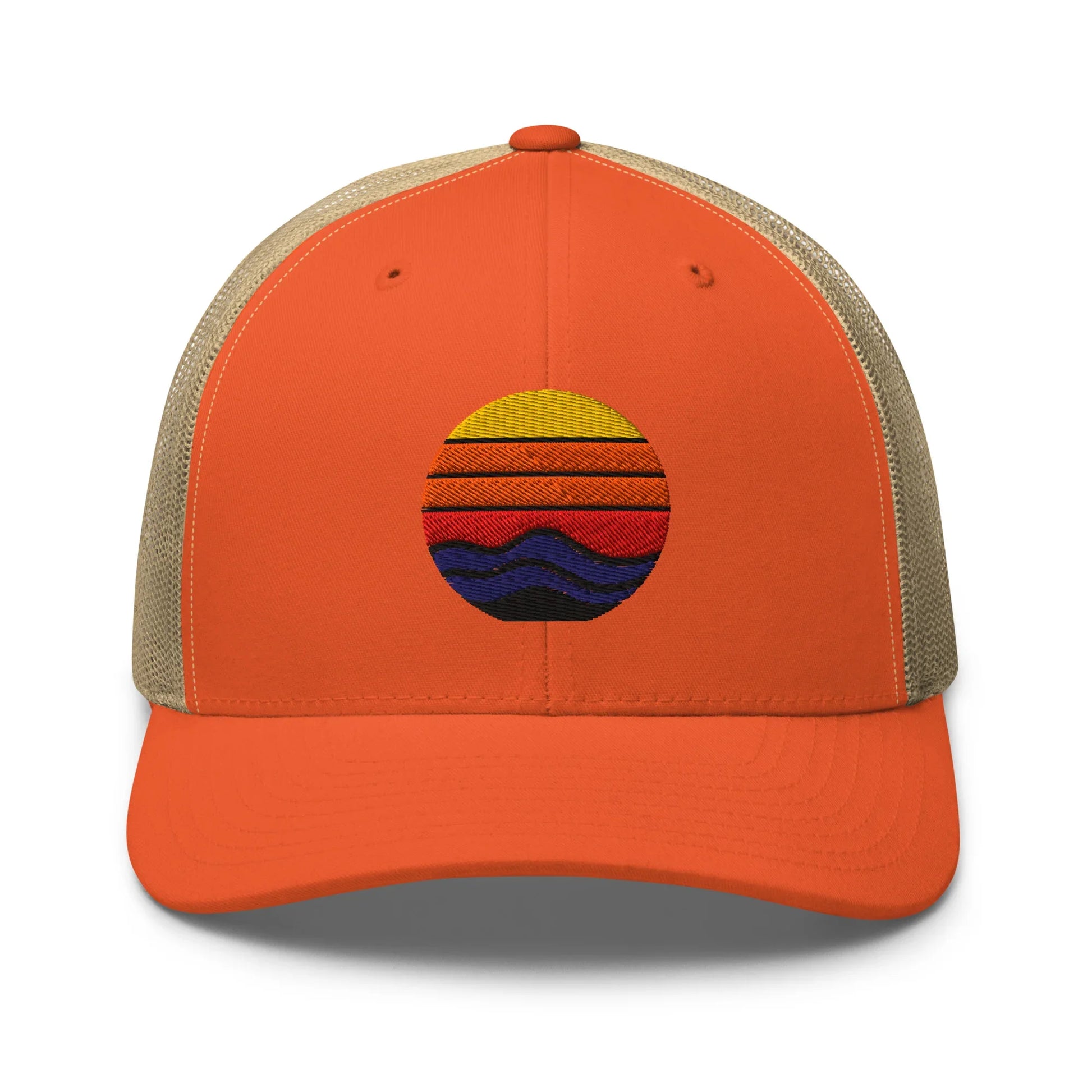 sunset waves | trucker cap - f u n k + f i n a