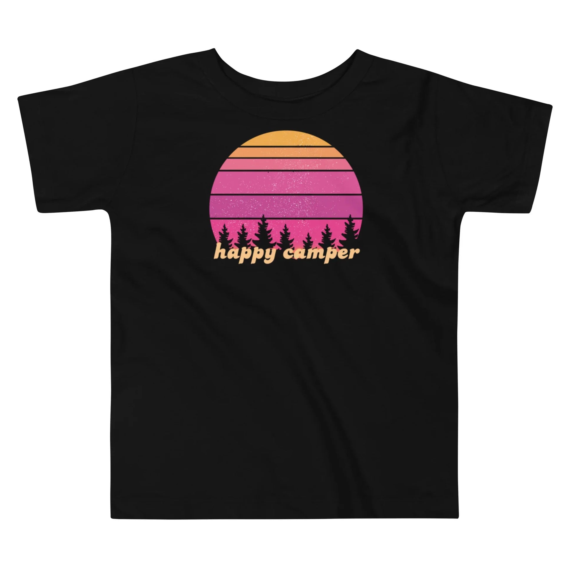 pink sunset | toddler short sleeve tee - f u n k + f i n a