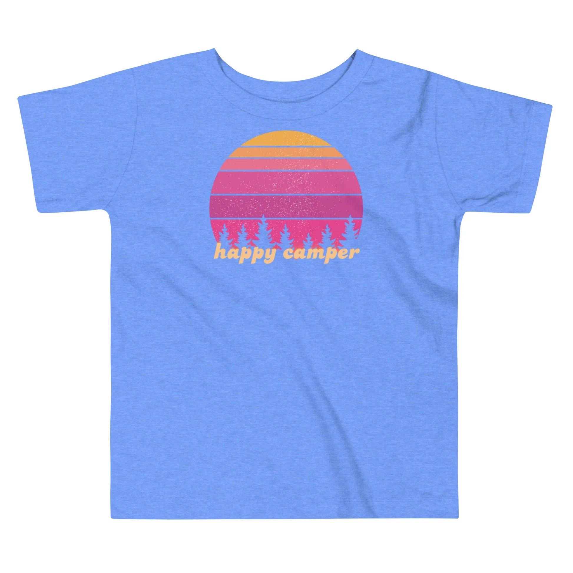 pink sunset | toddler short sleeve tee - f u n k + f i n a