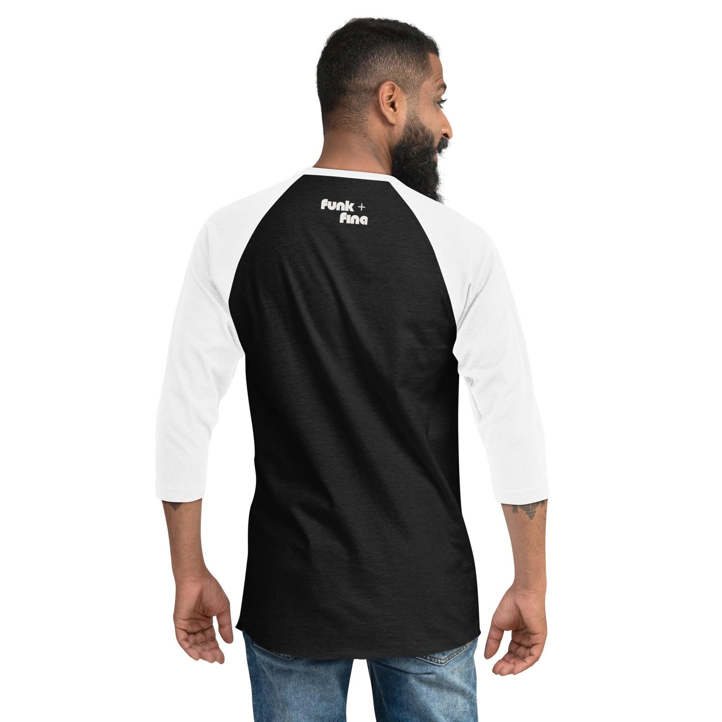 curvy rainbow | baseball tee - f u n k + f i n a