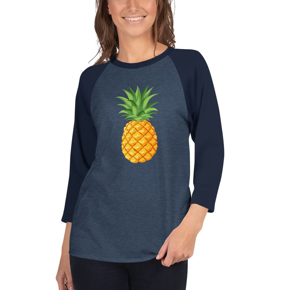 pineapple | baseball tee