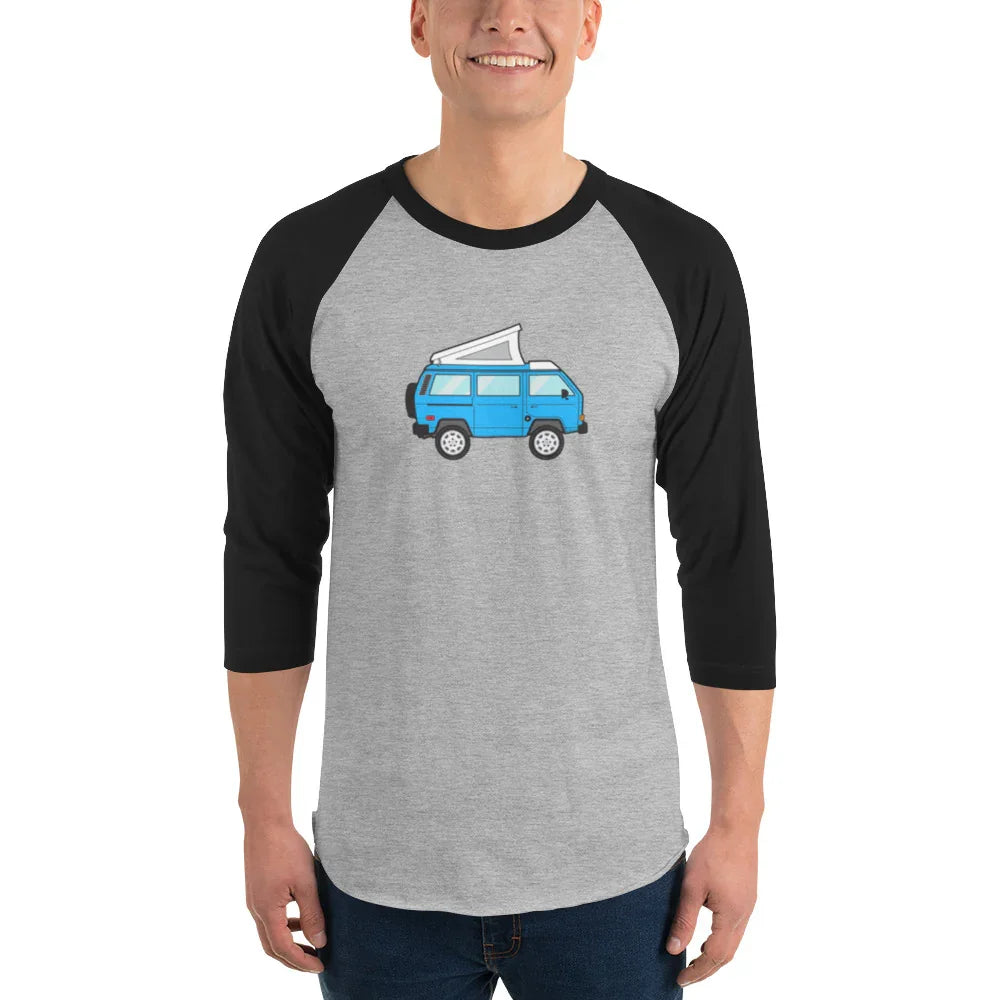 westfalia blue | baseball tee - f u n k + f i n a