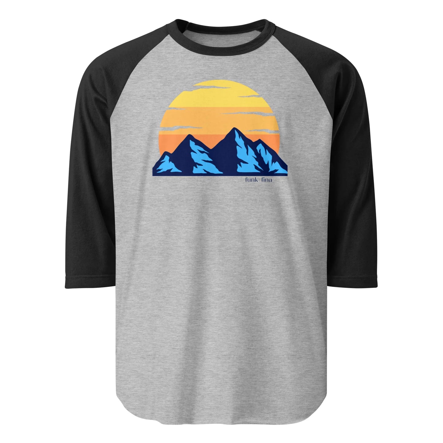 blu mountains | baseball tee - f u n k + f i n a