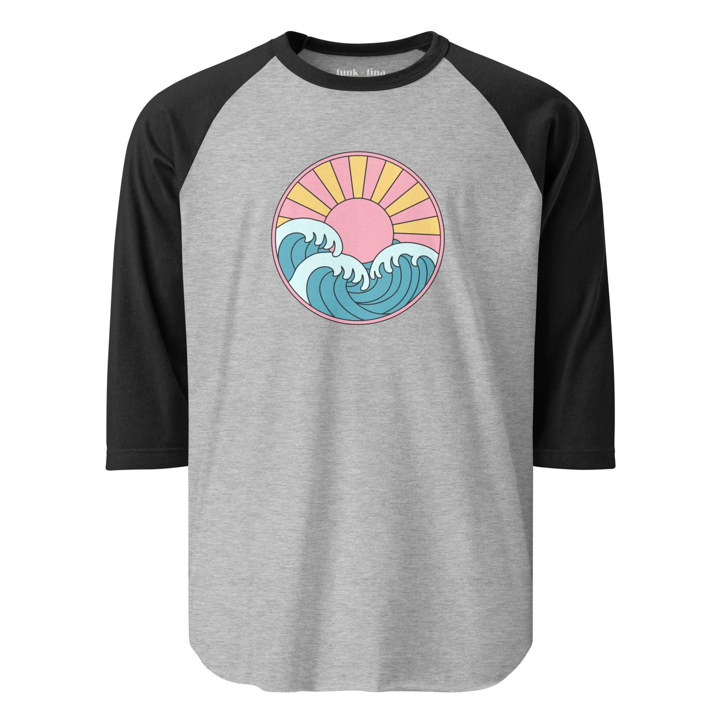 soft waves | baseball tee