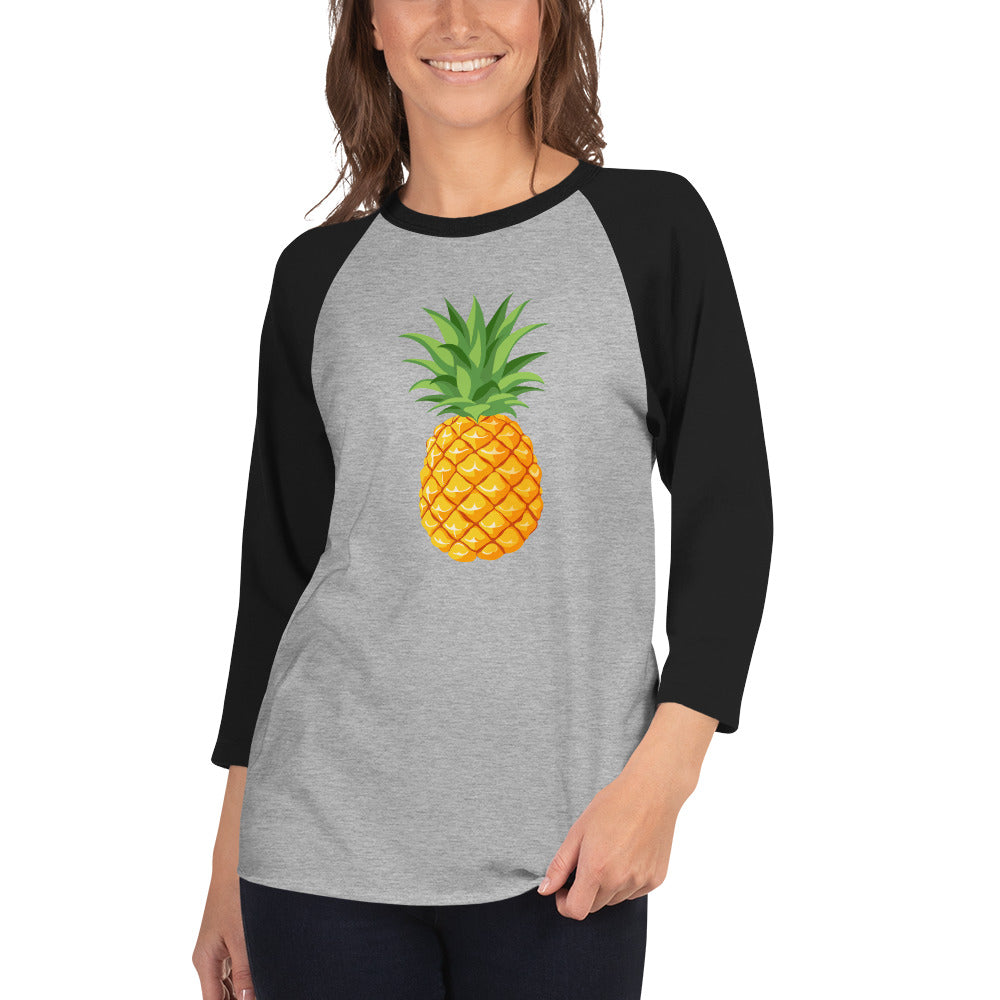 pineapple | baseball tee