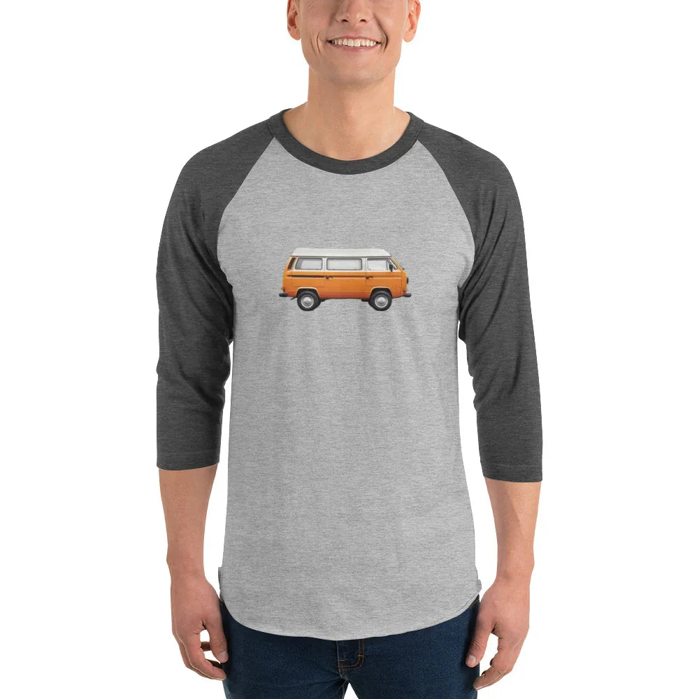 westifalia orange | baseball tee - f u n k + f i n a