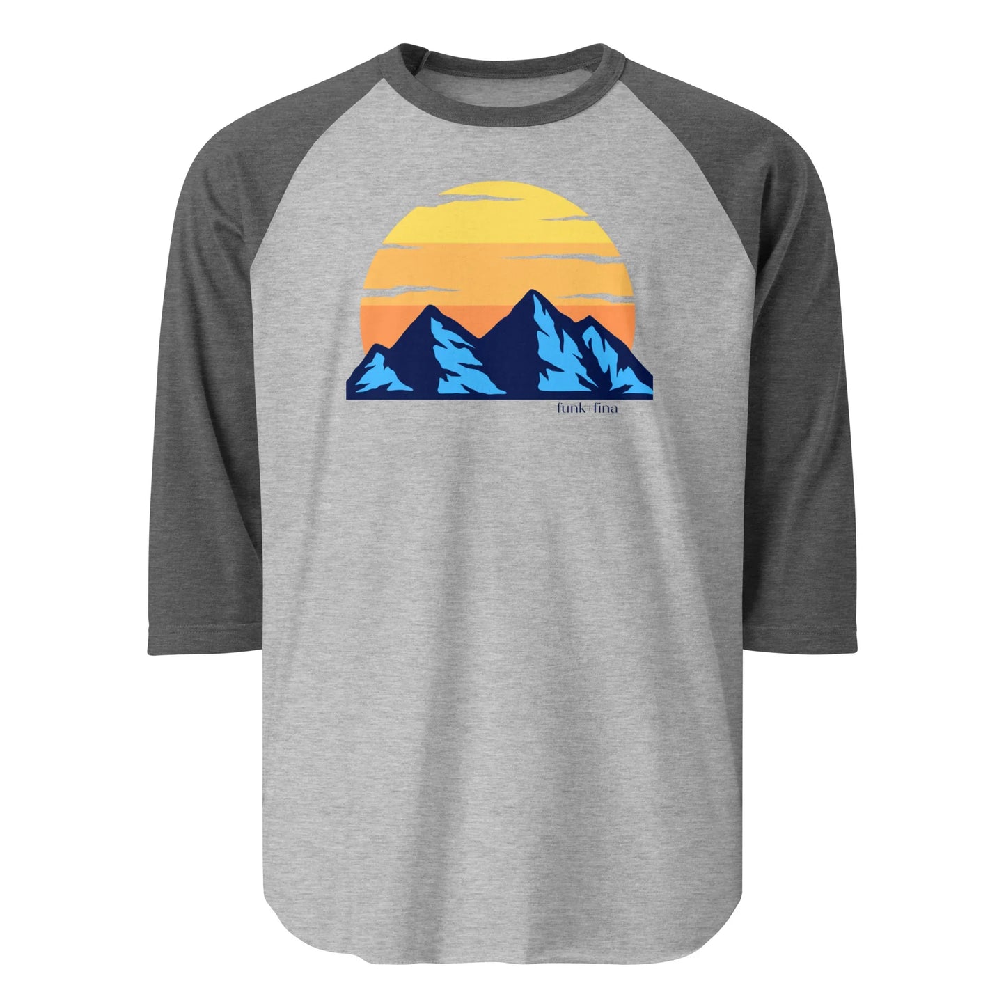 blu mountains | baseball tee - f u n k + f i n a