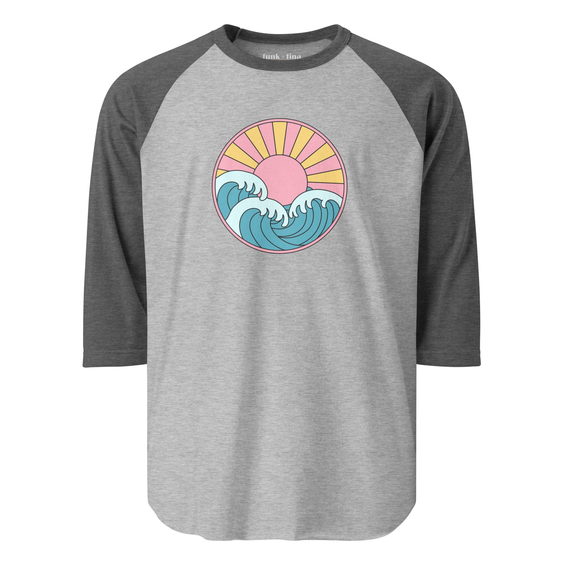 soft waves | baseball tee