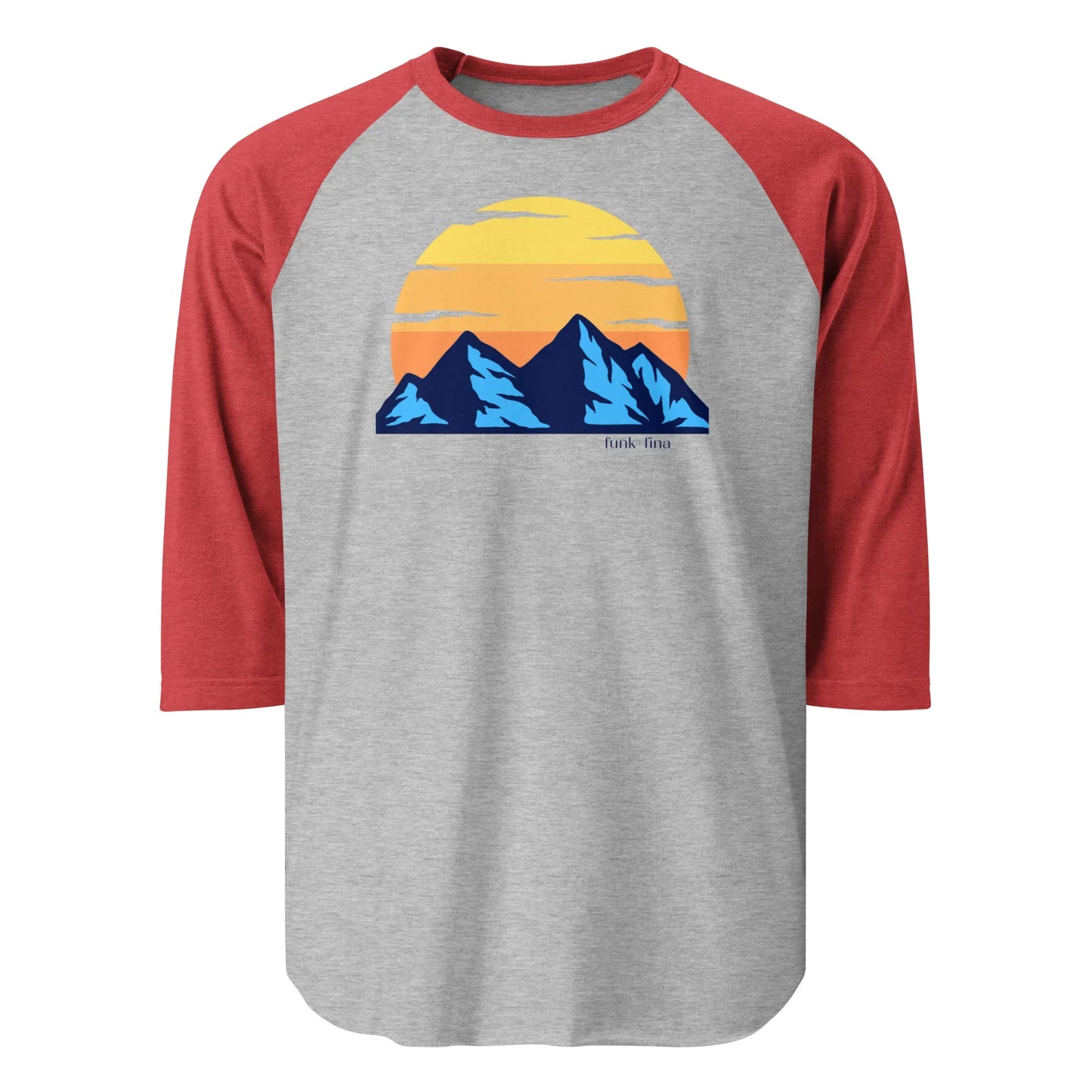 blu mountains | baseball tee - f u n k + f i n a