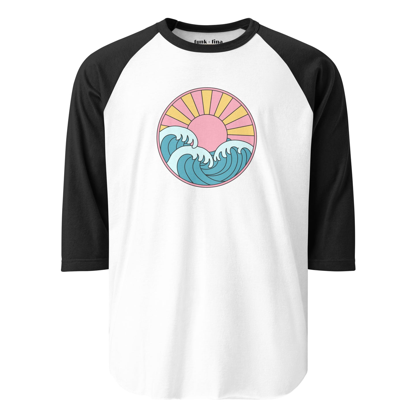 soft waves | baseball tee