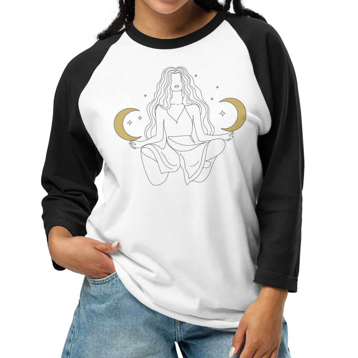 moon goddess | baseball tee