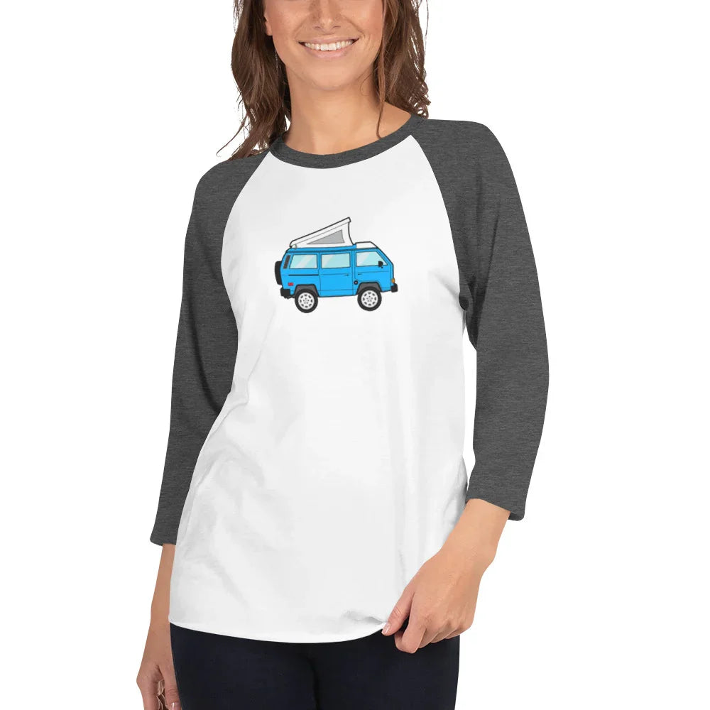 westfalia blue | baseball tee - f u n k + f i n a