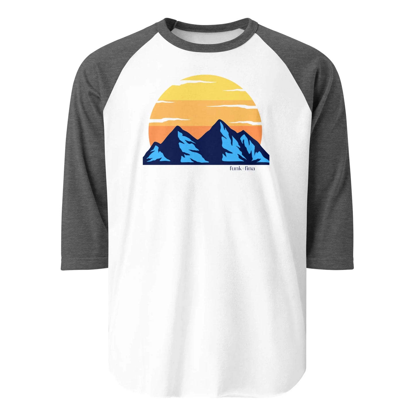 blu mountains | baseball tee - f u n k + f i n a