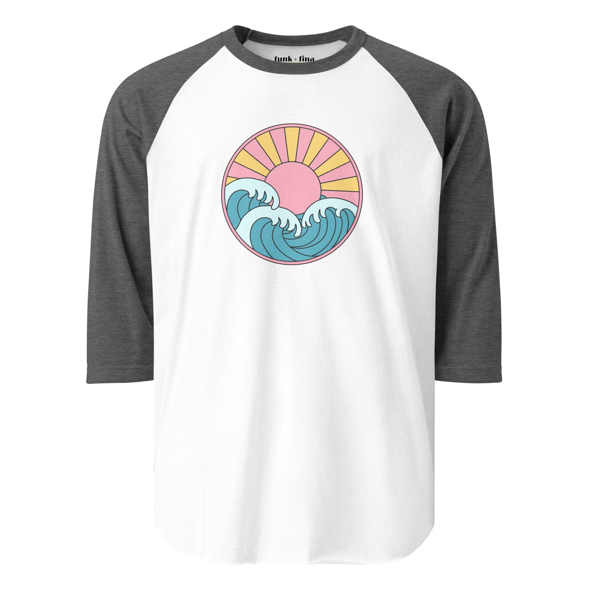 soft waves | baseball tee